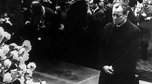 Se cumplen 50 años de la genuflexión de Willy Brandt en Varsovia