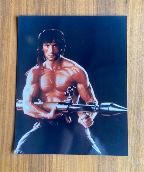 Sylvester Stallone Rambo Photo