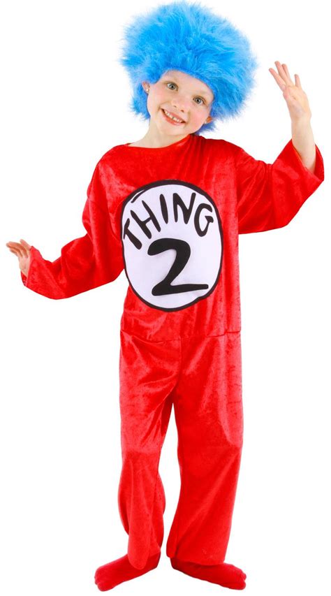 Dr Seuss Thing 1 And 2 Kids Costume Funny Kids Costumes