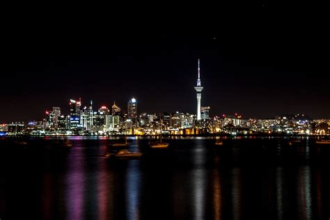Night Auckland New Zealand Free Photo On Pixabay