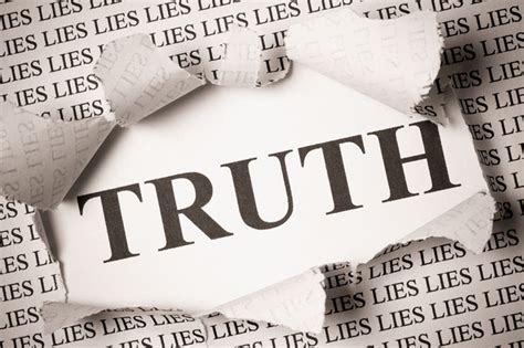 Six Steps To Telling The Truth