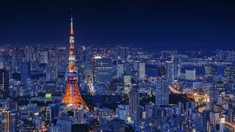 Download 1920x1080 Japan Tokyo Night Cityscape
