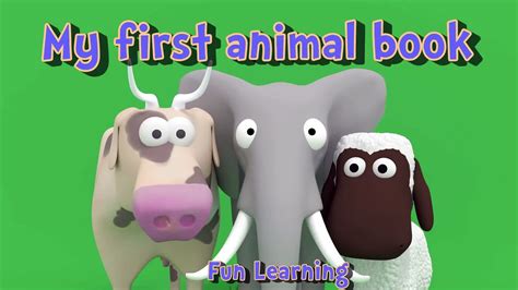 Names And Sounds Of Animals For Children Toddlers And