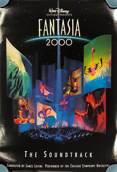 Fantasia 2000 Soundtrack One Sheet Poster Id Septfantasia20067 Van