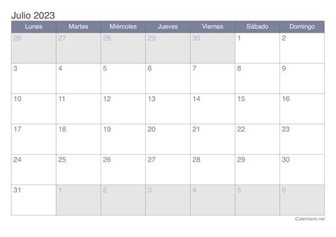 Calendario Julio 2023 En Word Excel Y Pdf Calendarpedia 2023 March Riset