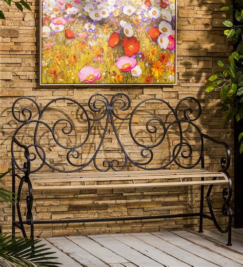Check out our garden benches selection for the very best in unique or custom, handmade pieces from our мебель для патио shops. European Style Scroll Metal Garden Bench | Outdoor Benches ...