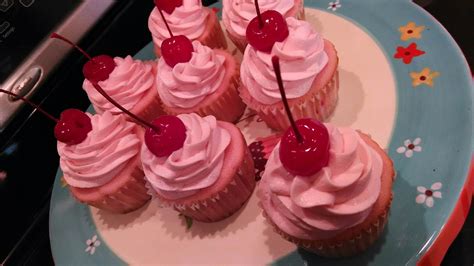 Very Cherry Cupcakes By Delightfulemade These Were Delightful A Lot