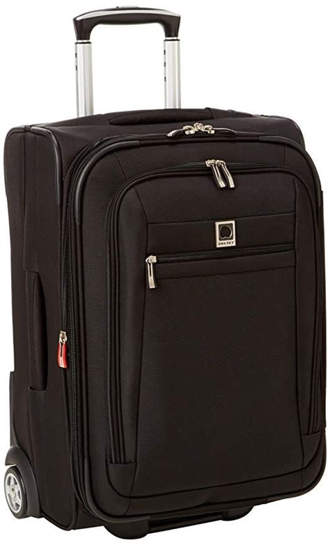 Delsey Luggage Helium Hyperlite Carry On Expandable 2 Wheel Trolley