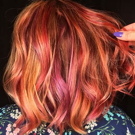 Copper Sunset 🌄 With Images Long Hair Styles Hair Styles Hair Salon