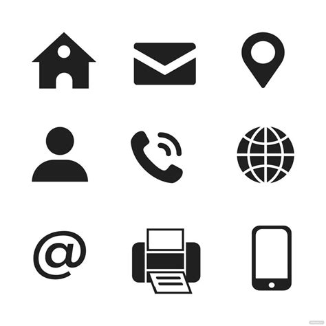 Free Icons For Business Cards Home Design Ideas