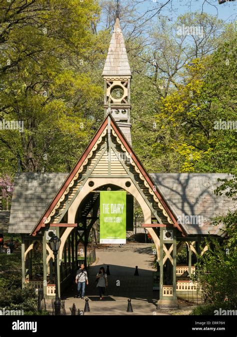 The Dairy Visitor Center And T Shop Central Park Nyc Usa Stock