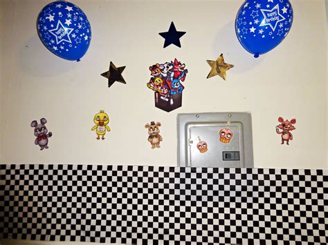 Five Nights At Freddys Decor Home Decor Decals Party Decorations