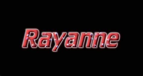 Rayanne Logo Outil De Conception De Nom Gratuit à Partir De Texte