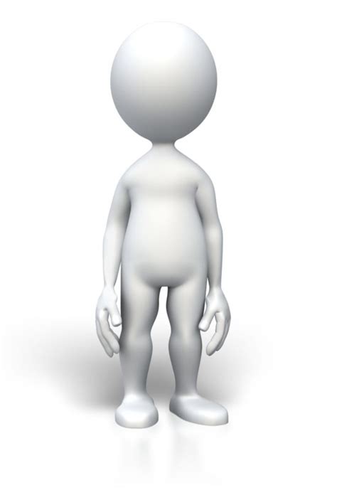 Stick Figure Standing Normal Great Powerpoint Clipart For