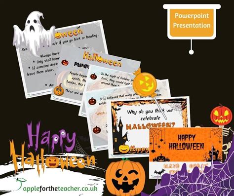 All About Halloween History Powerpoint Presentation Apple For The