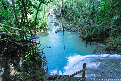 Blue Hole Waterfall In Ocho Rios Jamaica Blue Hole Gully Flickr