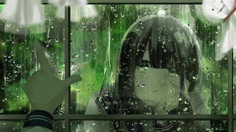 Anime Raining Background 1920x1080 Anime Rain Wallpapers For Free Download