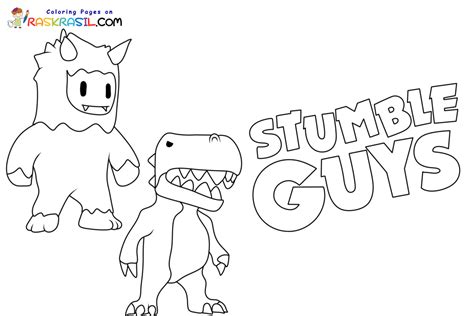 Dibujos De Stumble Guys Para Colorear