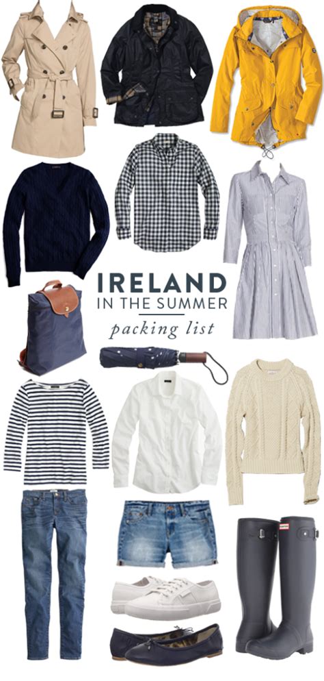The College Prepster Packing For Ireland In The Summer Carly The