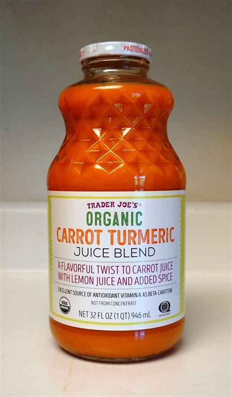 carrot trader juice turmeric organic joe blend joes exploring