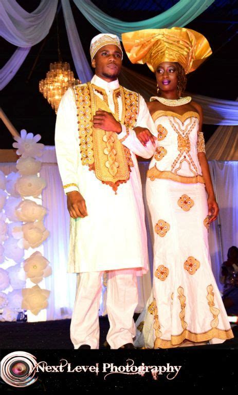 Tekay Designs Bridal Attire For Bride And Groom On Runway At African Fashion Week Houston