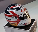 Nigel Mansell signed 1/2 scale helmet SUPERB ! Limited Edition number 8 ...