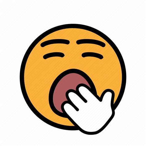 Boared Emoji Smiley Yawning Icon Download On Iconfinder