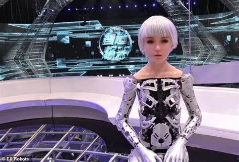 Meet China S Ai Powered Robot Host Life Like Female Presenter Wows