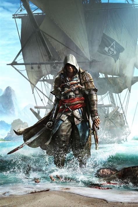 Assassins Creed 4 Black Flag Iphone 4s Wallpapers Free Download