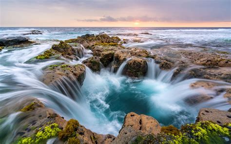 Wawaloli Beach Beach In Hawaii Sea Waves Stones Beautiful