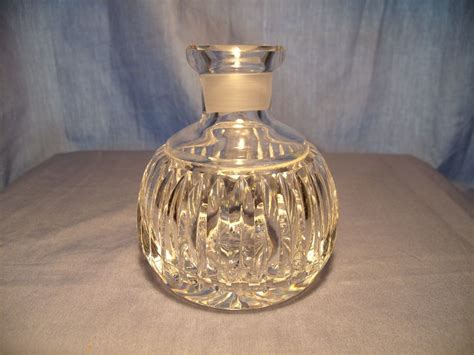 Vintage Cut Crystal Perfume Bottle From Glassalley On Ruby Lane