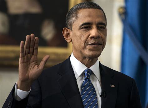 President Barack Obama Sworn In For Four More Years In Office Public