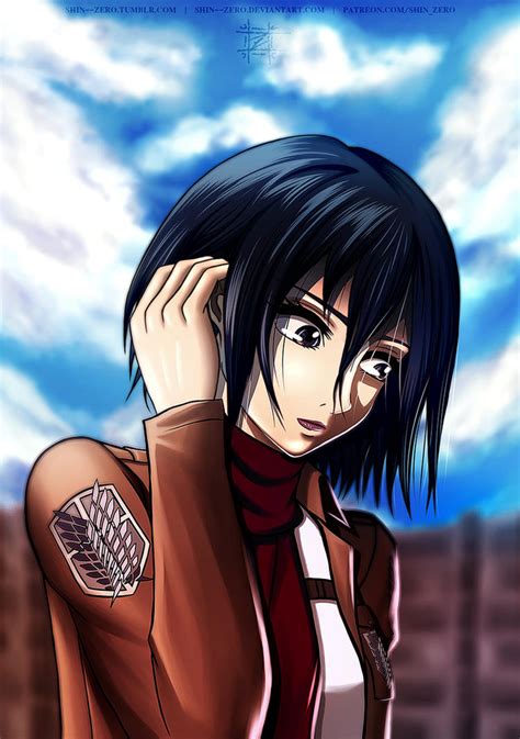 Mikasa Ackerman By Yukio Art On Deviantart