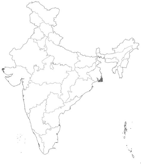 Political Map Of India Chinmaya Archives