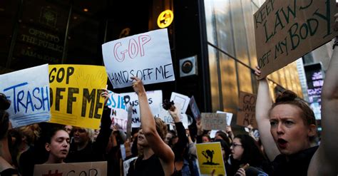 Millennials Protest Against Trump The New York Times