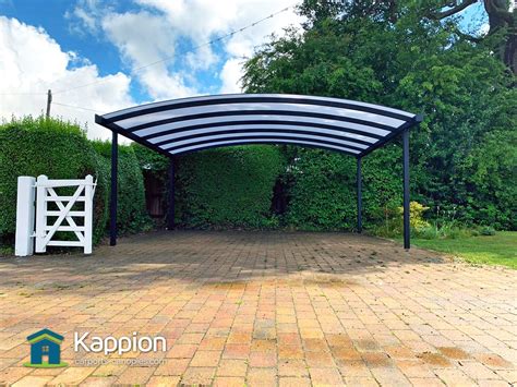Free Standing Double Carport Installed In Enfield Kappion Carports