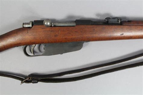 Italian Mannlicher Carcano Long Rifle In 65 Mm Calibre A Firearms