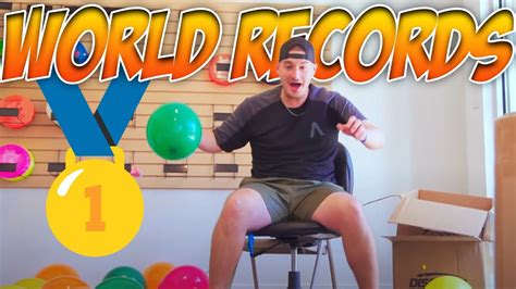 Breaking Guinness World Records Youtube