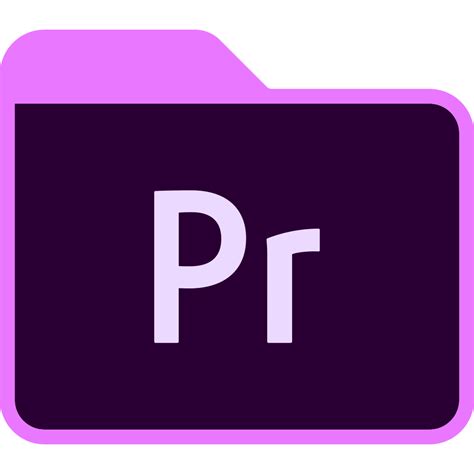Adobe Folder Premiere Premiere Pro Icon Free Download