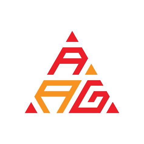 Logotipo De Aag Letra De Aag Diseño De Logotipo De Letra De Aag Logotipo De Iniciales De Aag