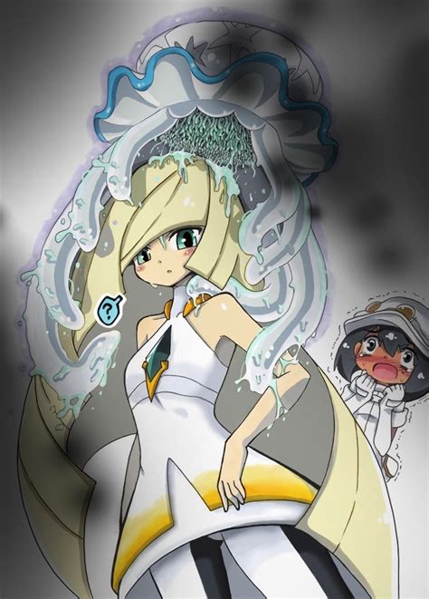 Lusamine Aether Foundation Employee And Nihilego Pokemon And 1 More Drawn By Kinkuri
