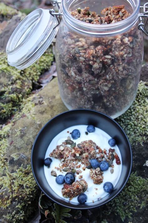 This diabetic granola recipe is great to make in bluk and store for many mornings of enjoyment. Granola • Gestational Diabetes UK