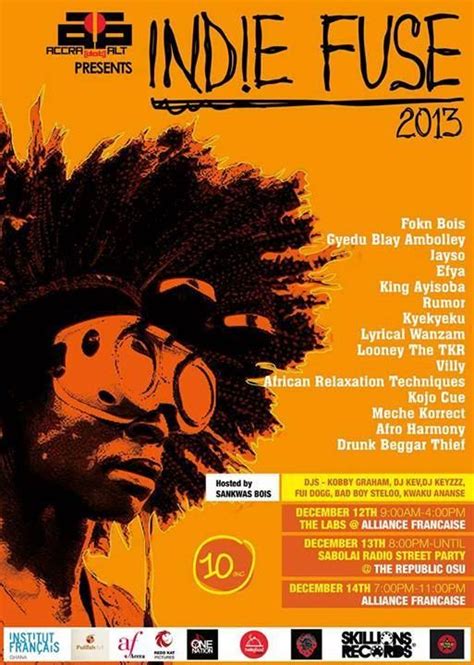accra ghana accra [dot] alt concert posters alternative music music concert