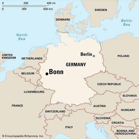Bonn Germany Map History Population And Facts Britannica