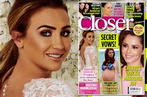 Lauren Goodger Picks Dream Wedding Dress Amid Claims She Joked About