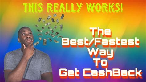 Fastest Way To Get Cashback Youtube