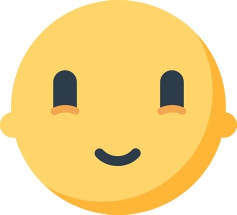 Slightly Smiling Face Emoji Download For Free Iconduck