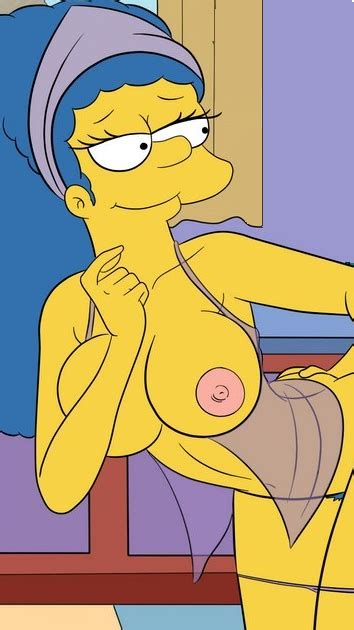 rule 34 blue hair croc artist marge simpson solo tagme the simpsons 2182983