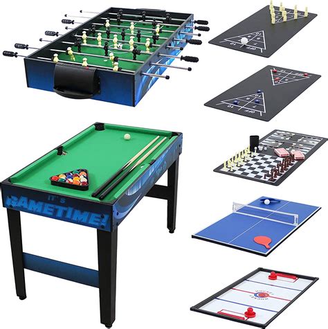 Sunnydaze 10 In 1 Game Table Combination Multi Game