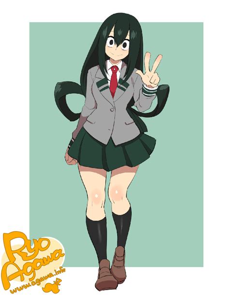 Asui Tsuyu Boku No Hero Academia Drawn By Agawaryou Danbooru